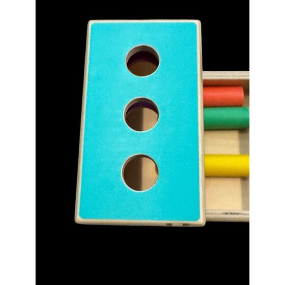 Lovevery Wooden Peg Drop The Thinker Play Kit Baby 11-12 Months Montessori Toy - Picture 5 of 10